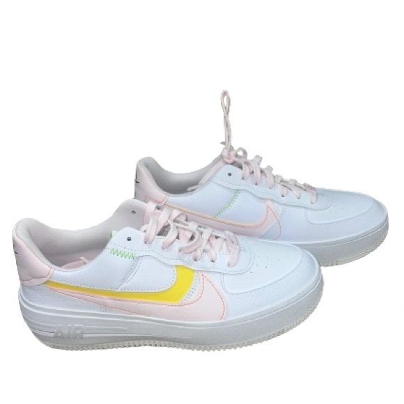 Nike- Air Force 1 PLT.AF.ORM 'White Pearl Pink' - Picture 2 of 7